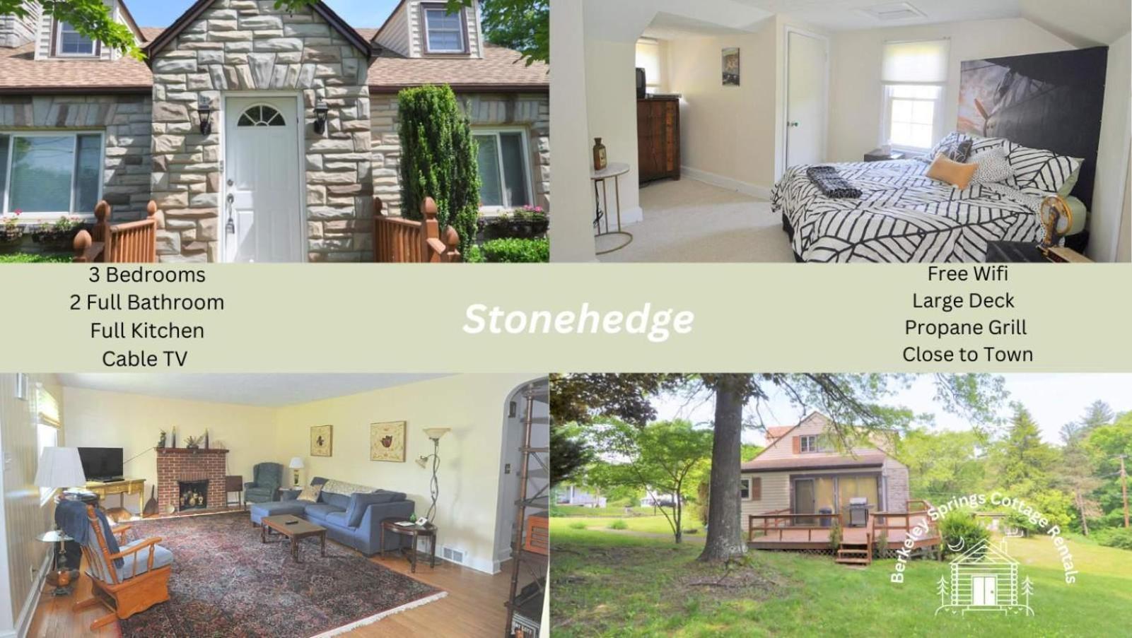 Stonehedge - 3 Bedroom Cottage Berkeley Springs Exterior photo